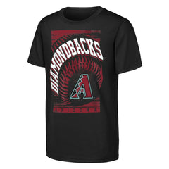 Arizona Diamondbacks Outerstuff Youth Speed Pitch T-Shirt - Black