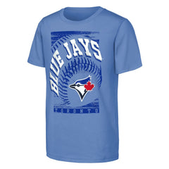 Toronto Blue Jays Outerstuff Youth Speed Pitch T-Shirt - Light Blue