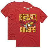 Kansas City Chiefs Homage NFL x Grateful Dead Tri-Blend T-Shirt - Red sale