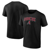 Arizona Diamondbacks Team Lockup T-Shirt - Black