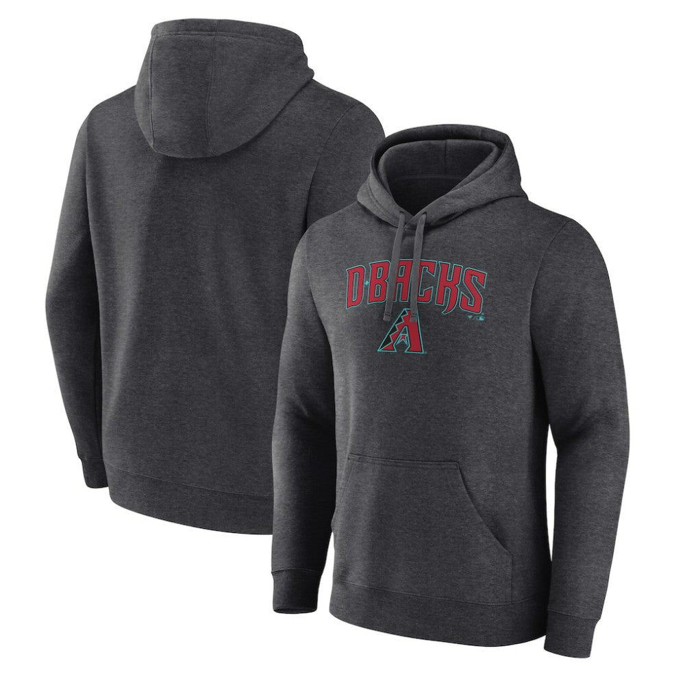 Arizona Diamondbacks Team Lockup Hoodie - Charcoal