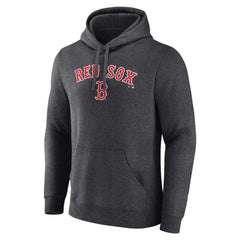 Boston Red Sox Team Lockup Hoodie - Charcoal