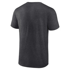 Chicago Cubs Team Lockup T-Shirt - Charcoal