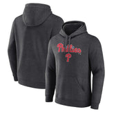 Philadelphia Phillies Team Lockup Hoodie - Charcoal