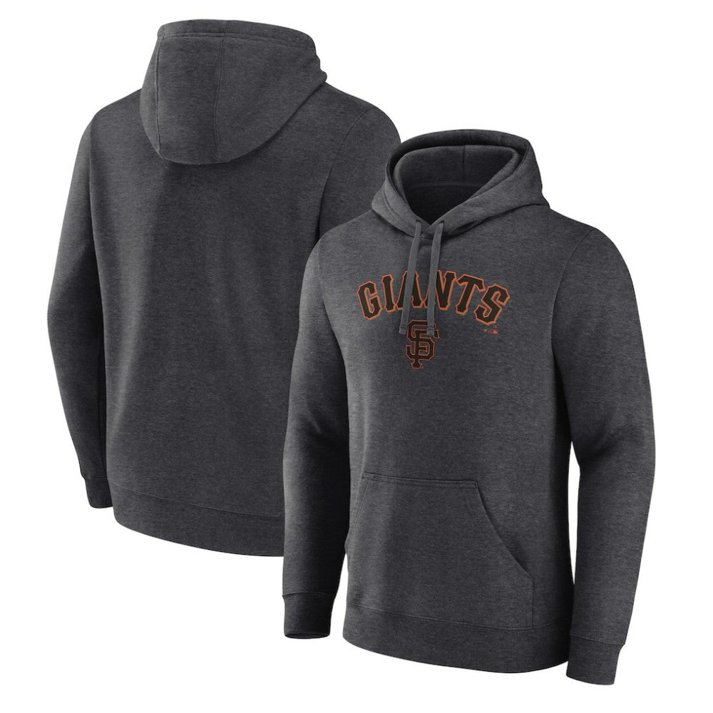 San Francisco Giants Team Lockup Hoodie - Charcoal