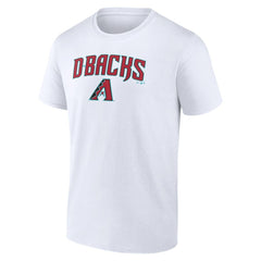 Arizona Diamondbacks Team Lockup T-Shirt - White
