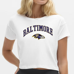Baltimore Ravens lululemon Women's Cates T-Shirt - White outlet