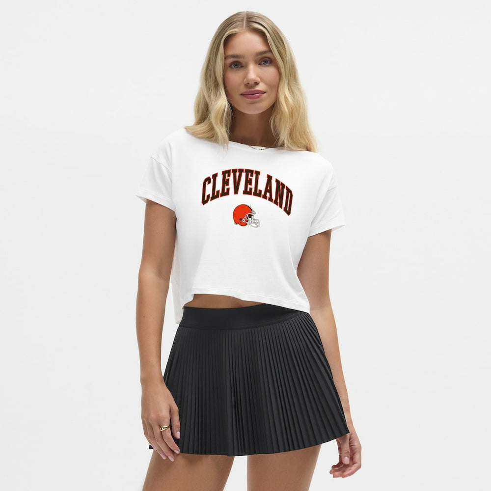 Cleveland Browns lululemon Women's Cates T-Shirt - White cheap