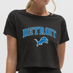 Detroit Lions lululemon Women's Cates T-Shirt - Black for sale