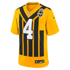 DK Metcalf Pittsburgh Steelers Alternate 1933 Throwback Game Jersey - Gold | Nike on sale