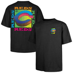 Cincinnati Reds Sundale Foundation T-Shirt - Black | 47 brand