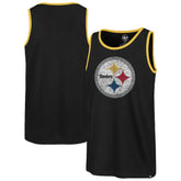 Pittsburgh Steelers '47 Premier Franklin Tank Top - Black sale