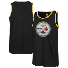 Pittsburgh Steelers '47 Premier Franklin Tank Top - Black sale