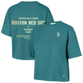 Boston Red Sox Women's Contemporary Basics Leon City T-Shirt - Teal | 47 brand
