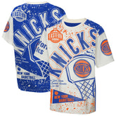New York Knicks Outerstuff Youth Top Player All-Over-Print T-Shirt - Cream shop