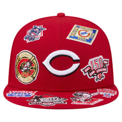 Cincinnati Reds All Over 59FIFTY Fitted Hat - Red | New Era