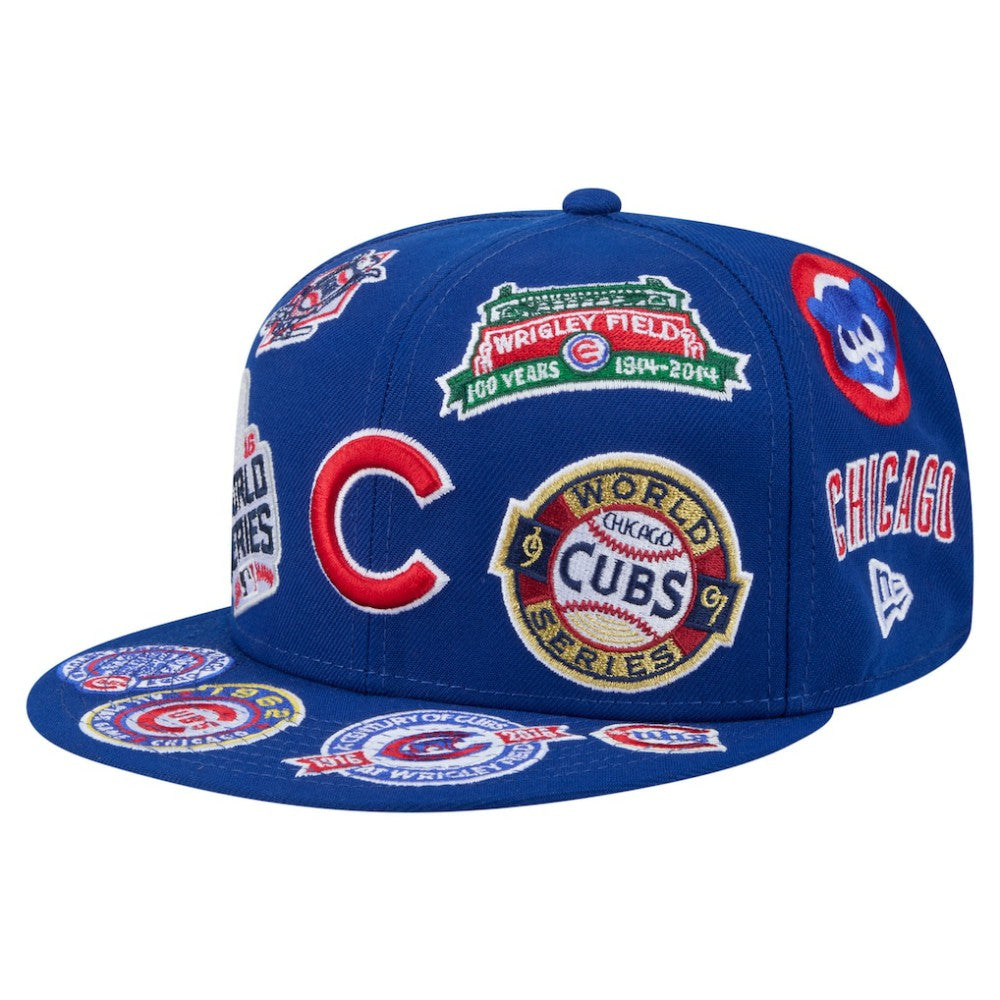 Chicago Cubs All Over 59FIFTY Fitted Hat - Royal | New Era
