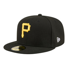 Pittsburgh Pirates Hidden Hit 59FIFTY Fitted Hat - Black | New Era