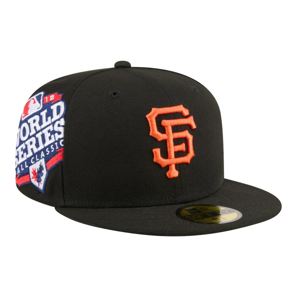 San Francisco Giants Hidden Hit 59FIFTY Fitted Hat - Black | New Era