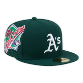 Athletics Hidden Hit 59FIFTY Fitted Hat - Green | New Era