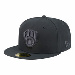 Milwaukee Brewers Color Pack 59FIFTY Fitted Hat - Charcoal | New Era