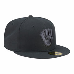 Milwaukee Brewers Color Pack 59FIFTY Fitted Hat - Charcoal | New Era