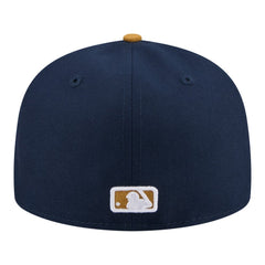 San Diego Padres Two-Tone Color Pack 59FIFTY Fitted Hat - Navy/Khaki | New Era