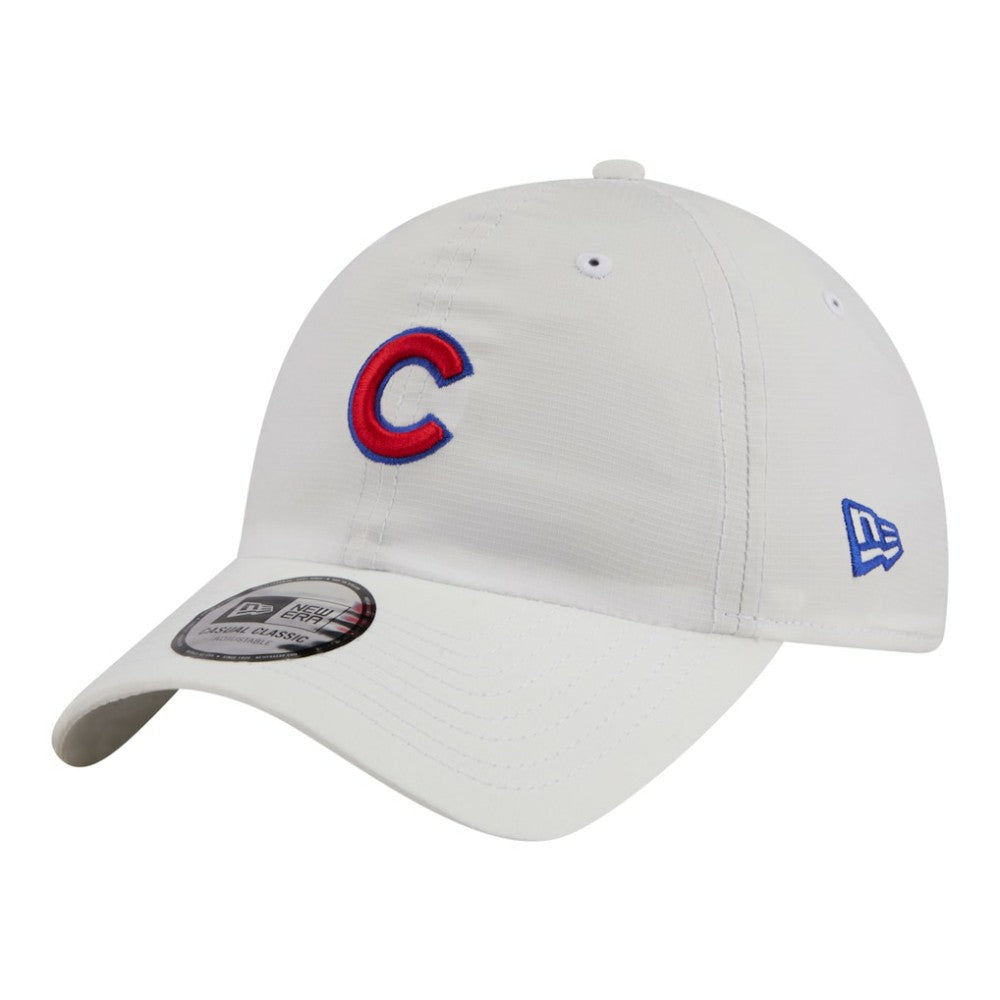 Chicago Cubs Ripstop Casual Classic Adjustable Hat - White | New Era