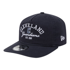 Cleveland Guardians Stacked 19TWENTY Adjustable Hat - Navy | New Era