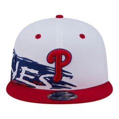 Philadelphia Phillies 9FIFTY Snapback Hat - White/Red | New Era