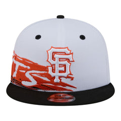 San Francisco Giants Swept 9FIFTY Snapback Hat - White | New Era
