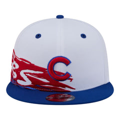 Chicago Cubs 9FIFTY Snapback Hat - White/Royal | New Era