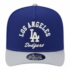 Los Angeles Dodgers Arched A-Frame 9FIFTY Adjustable Hat - Royal/Gray | New Era