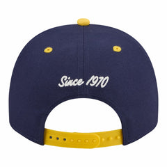Milwaukee Brewers Arched A-Frame 9FIFTY Adjustable Hat - Navy/Gold | New Era