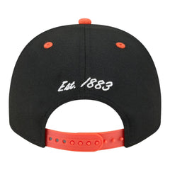San Francisco Giants Arched A-Frame 9FIFTY Adjustable Hat - Black/Orange | New Era