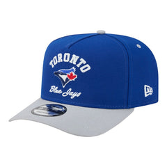 Toronto Blue Jays Arched A-Frame 9FIFTY Adjustable Hat - Royal/Gray | New Era