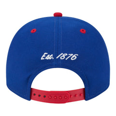 Chicago Cubs Arched A-Frame 9FIFTY Adjustable Hat - Royal/Red | New Era