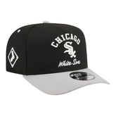 Chicago White Sox Arched A-Frame 9FIFTY Adjustable Hat - Black | New Era