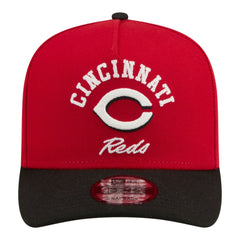 Cincinnati Reds Arched A-Frame 9FIFTY Adjustable Hat - Red | New Era