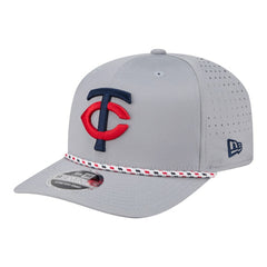Minnesota Twins Sport Rope 9SEVENTY Adjustable Hat - Gray | New Era