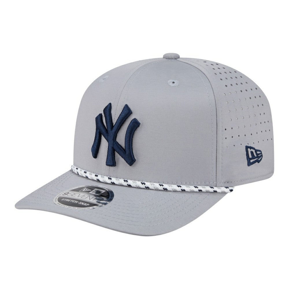 New York Yankees Sport Rope 9SEVENTY Adjustable Hat - Gray | New Era