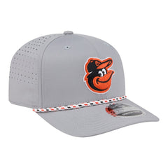 Baltimore Orioles Sport Rope 9SEVENTY Adjustable Hat - Gray | New Era