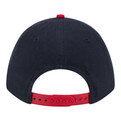 Los Angeles Angels Team Loyal 9FORTY M-Crown Adjustable Hat - Navy/Red | New Era