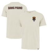 Cleveland Browns '47 Dawg Pound XL Backer Franklin T-Shirt - Cream sale