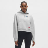 Miami Dolphins lululemon Women's Scuba Oversized Half-Zip Hoodie - Heathered Core Ultra Light Grey outlet