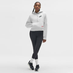 Philadelphia Eagles lululemon Women's Scuba Oversized Half-Zip Hoodie - Heathered Core Ultra Light Grey on sale