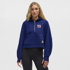 New York Giants lululemon Women's Scuba Oversized Half-Zip Hoodie - Larkspur for sale