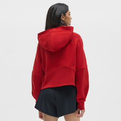 Tampa Bay Buccaneers lululemon Women's Scuba Oversized Half-Zip Hoodie - College Crimson discount