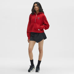Tampa Bay Buccaneers lululemon Women's Scuba Oversized Half-Zip Hoodie - College Crimson discount