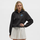 Detroit Lions lululemon Women's Scuba Oversized Half-Zip Hoodie - Black discount